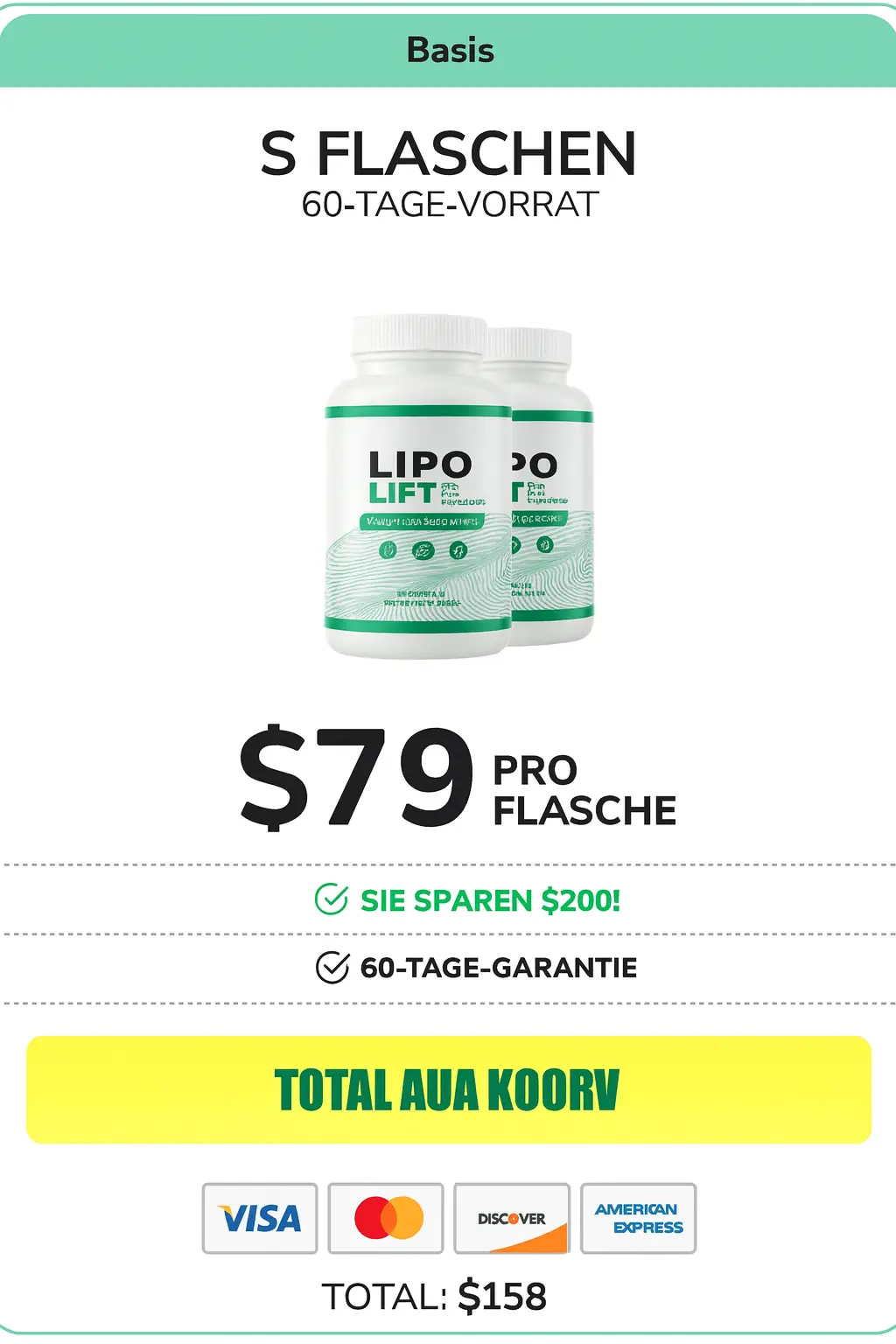 Buy LipoLift 2 Bottle
